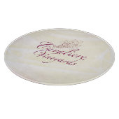 Round Cavaliere Vineyards Cutting Board Schneidebrett (Ecke)