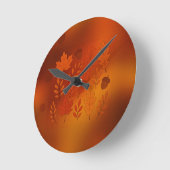 Round clock autumn runde wanduhr (Winkel)