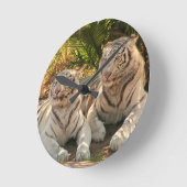 Round Clock - Individuell angepasst Runde Wanduhr (Winkel)