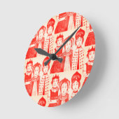Round Clock Runde Wanduhr (Winkel)