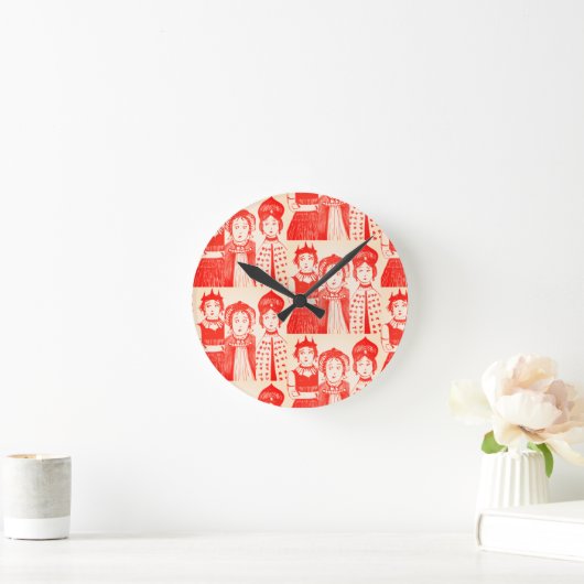 Round Clock Runde Wanduhr (Zuhause)