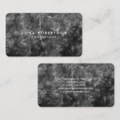 Round Corner Gray Beruflich Trendy Visitenkarte (Vorne/Hinten)