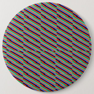 Round cushion button