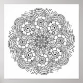 Round-Design-Doodle 2 Poster (Vorne)