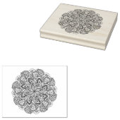 Round Doodle Gummistempel (Stempel)