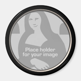 Round-Frame-Vorlage Magnet