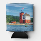 Round Island Lighthouse Dosenkühler (Rückseite)