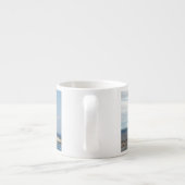 Round Island Lighthouse History Espresso Tasse (Rückseite)