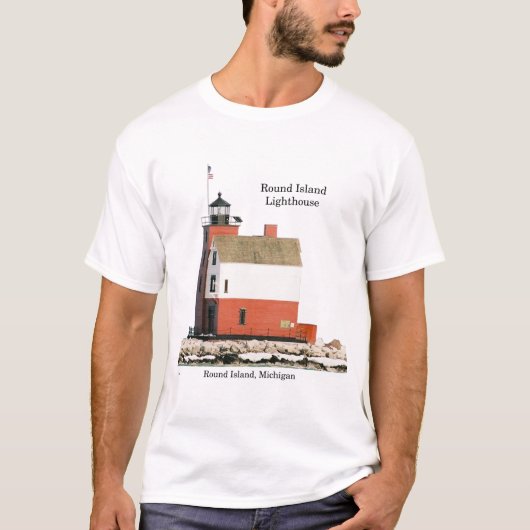 Round Island Lighthouse Shirt Light (Vorderseite)