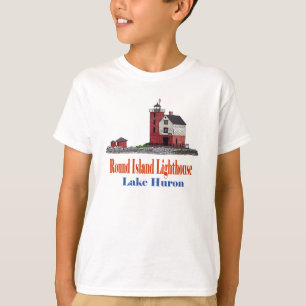 Round Island Lighthouse T-Shirt