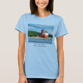 Round Island Lighthouse T - Shirt (Vorderseite)