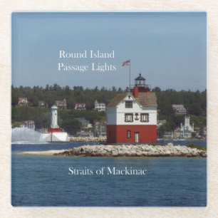 Round Island Passlicht Untersetzer