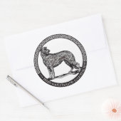 Round IWF Logo-Aufkleber Runder Aufkleber (Umschlag)