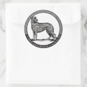 Round IWF Logo-Aufkleber Runder Aufkleber (Tasche)