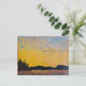 Round Lake Mud Bay | Tom Thomson | Postkarte (Stehend Vorderseite)