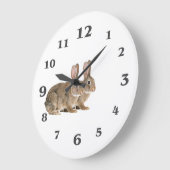 Round (Large) Wall Clock Große Wanduhr (Winkel)