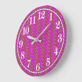Round (Large) Wall Clock Große Wanduhr (Winkel)