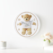 Round (Large) Wall Clock Große Wanduhr (Zuhause)