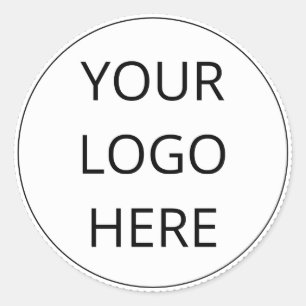 Round-Logo-Aufkleber Runder Aufkleber