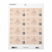 ROUND LOGO Kosmetische Öltropfenflasche mit Qrcode (Vorne)