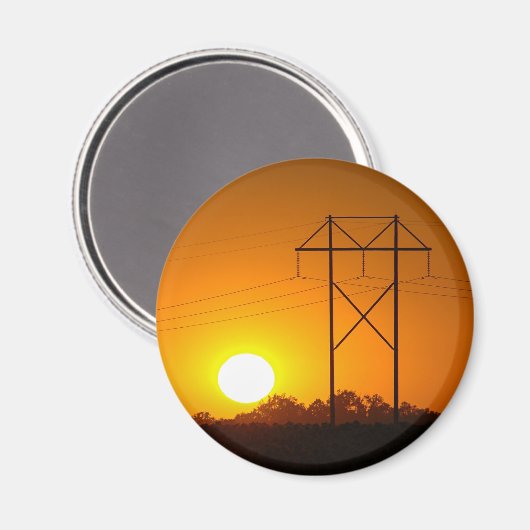 Round Magnet (Vorderseite/Rückseite)