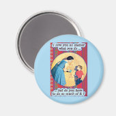 Round Magnet (Vorderseite/Rückseite)