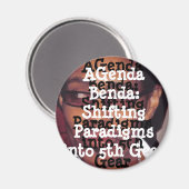 Round Magnet (Vorderseite/Rückseite)