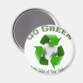 Round Magnet (Vorderseite/Rückseite)