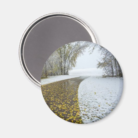 Round Magnet (Vorderseite/Rückseite)