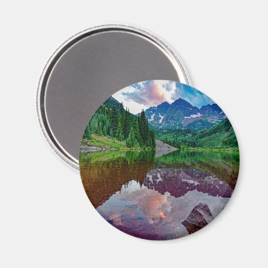 Round Magnet (Vorderseite/Rückseite)