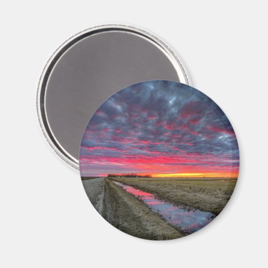 Round Magnet (Vorderseite/Rückseite)