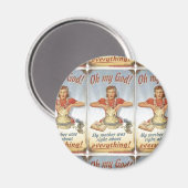 Round Magnet (Vorderseite/Rückseite)