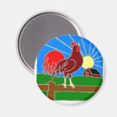 Round Magnet (Vorderseite/Rückseite)