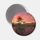 Round Magnet (Vorderseite/Rückseite)