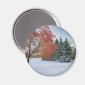 Round Magnet (Vorderseite/Rückseite)