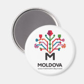 Round Magnet (Vorderseite/Rückseite)