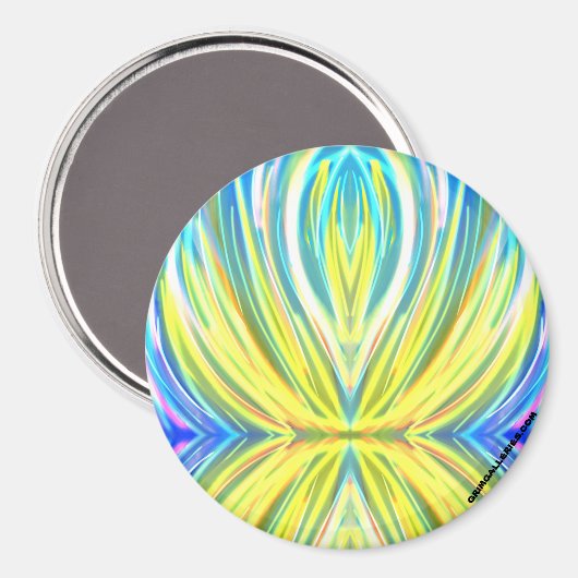 Round Magnet (Vorderseite/Rückseite)