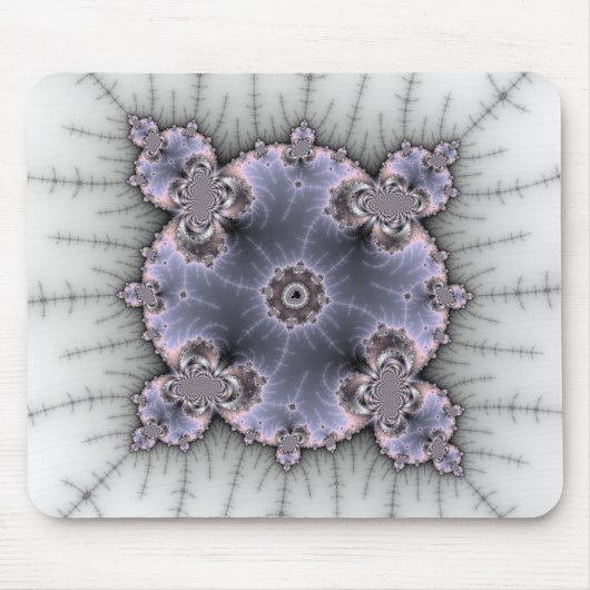 Round Mandelbrot - Fraktal Mousepad (Vorne)