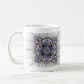 Round Mandelbrot - Fraktal Tasse (Links)
