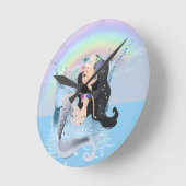 Round (Medium) Wall Clock Runde Wanduhr (Winkel)