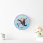 Round (Medium) Wall Clock Runde Wanduhr (Zuhause)