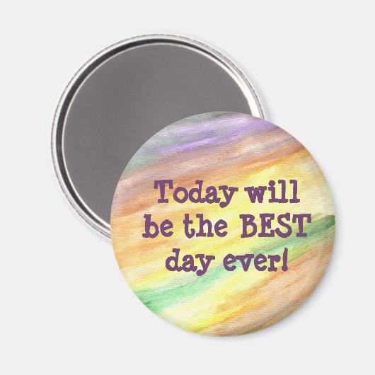 Round Motivierend Magnet (Vorderseite/Rückseite)