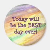 Round Motivierend Magnet (Vorne)