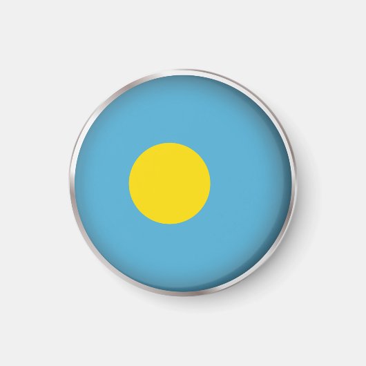 Round Palau Magnet (Vorne)