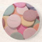 Round Pastel Candy Untersetzer (Vorne)