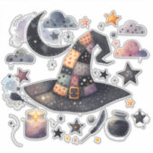 Round-Pet-Tag Aufkleber (Vorderseite)