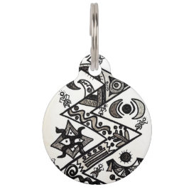 Round-Pet-Tag Haustiermarke