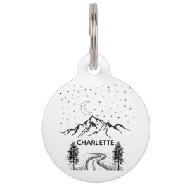 Round-Pet-Tag Haustiermarke