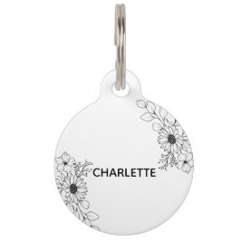 Round-Pet-Tag Haustiermarke