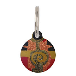 Round Pet Tag Haustiermarke